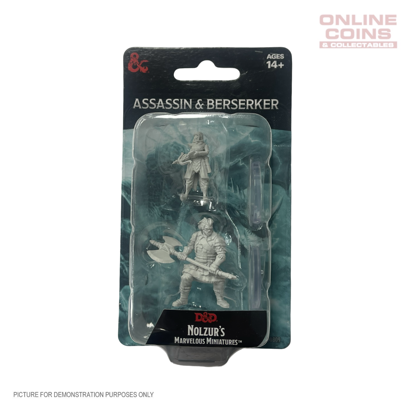 D&D Nolzur's Marvelous Miniatures - Assassin & Berserker